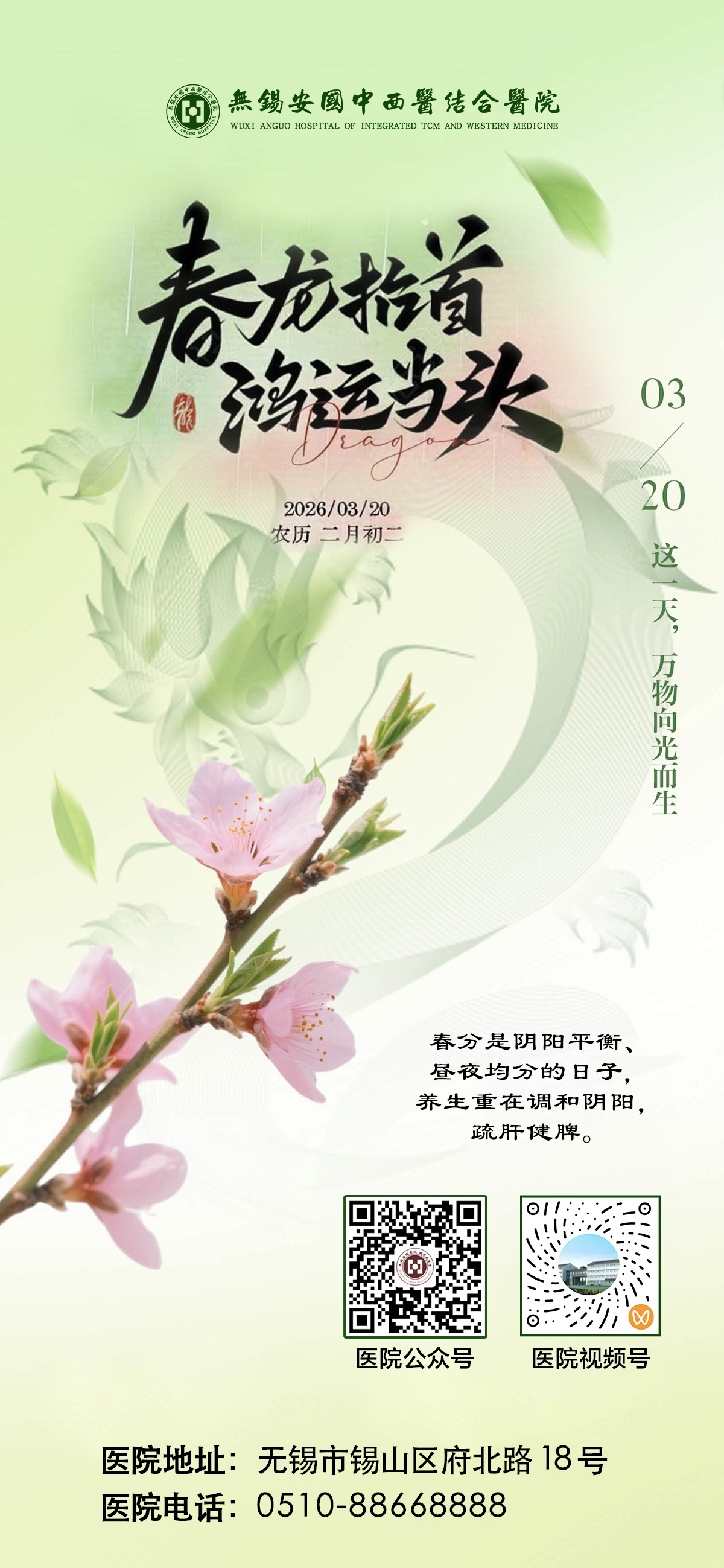 二十四节气养生&mdash;&mdash;春分&龙抬头